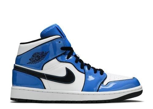 Jordan 1 Mid Signal Blue (GS)