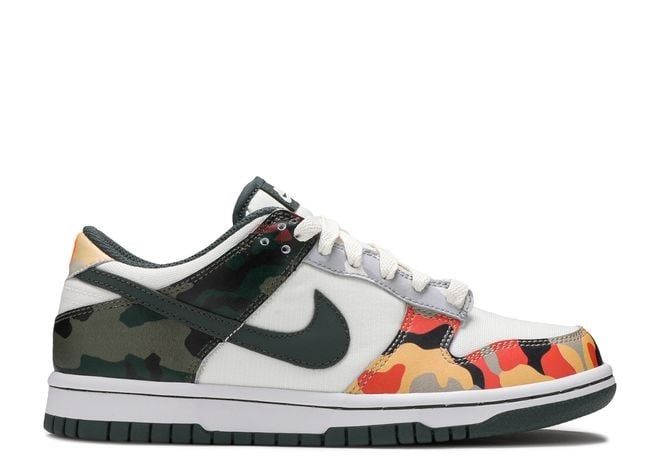 Nike Dunk Low White Camo (GS)
