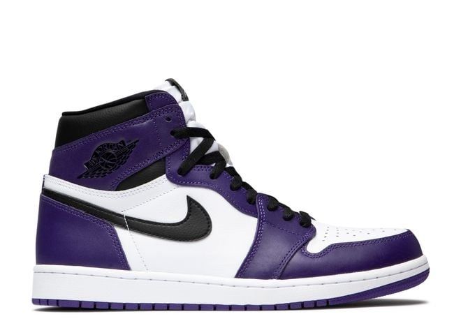 Jordan 1 High Court Purple White