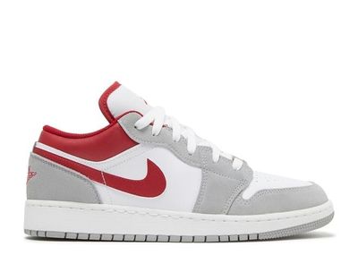 Jordan 1 Low Smoke Grey Red (GS)