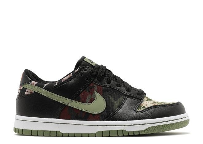 Nike Dunk Low Black Camo (GS)