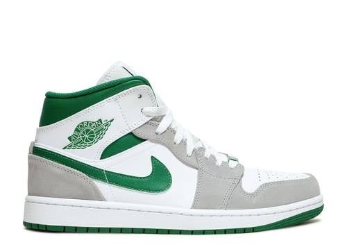 Jordan 1 Mid Green Grey (GS)
