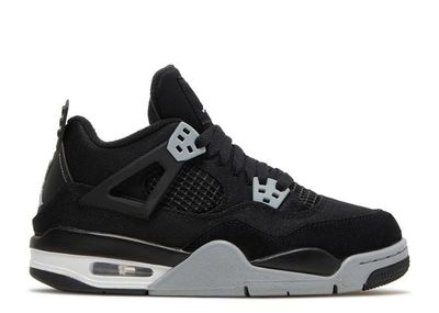 Jordan 4 Black Canvas (GS)