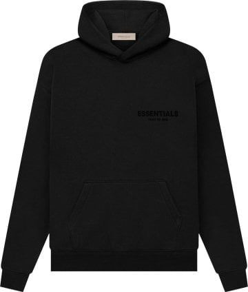 Essentials Stretch Lim Hoodie 2022 Fuzzy Front And Back Logo