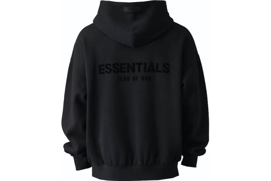 Essentials Stretch Lim Hoodie 2022 Fuzzy Front And Back Logo