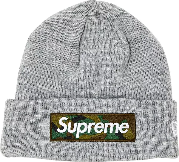 Supreme x New Era Box Logo Beanie FW23 