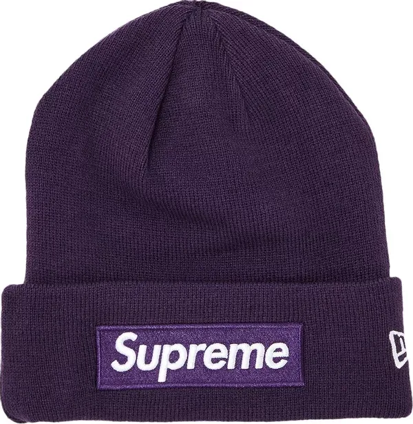 Supreme x New Era Box Logo Beanie FW23 