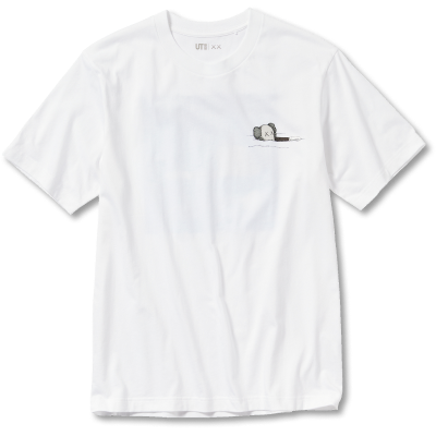 Kaws Tee River White