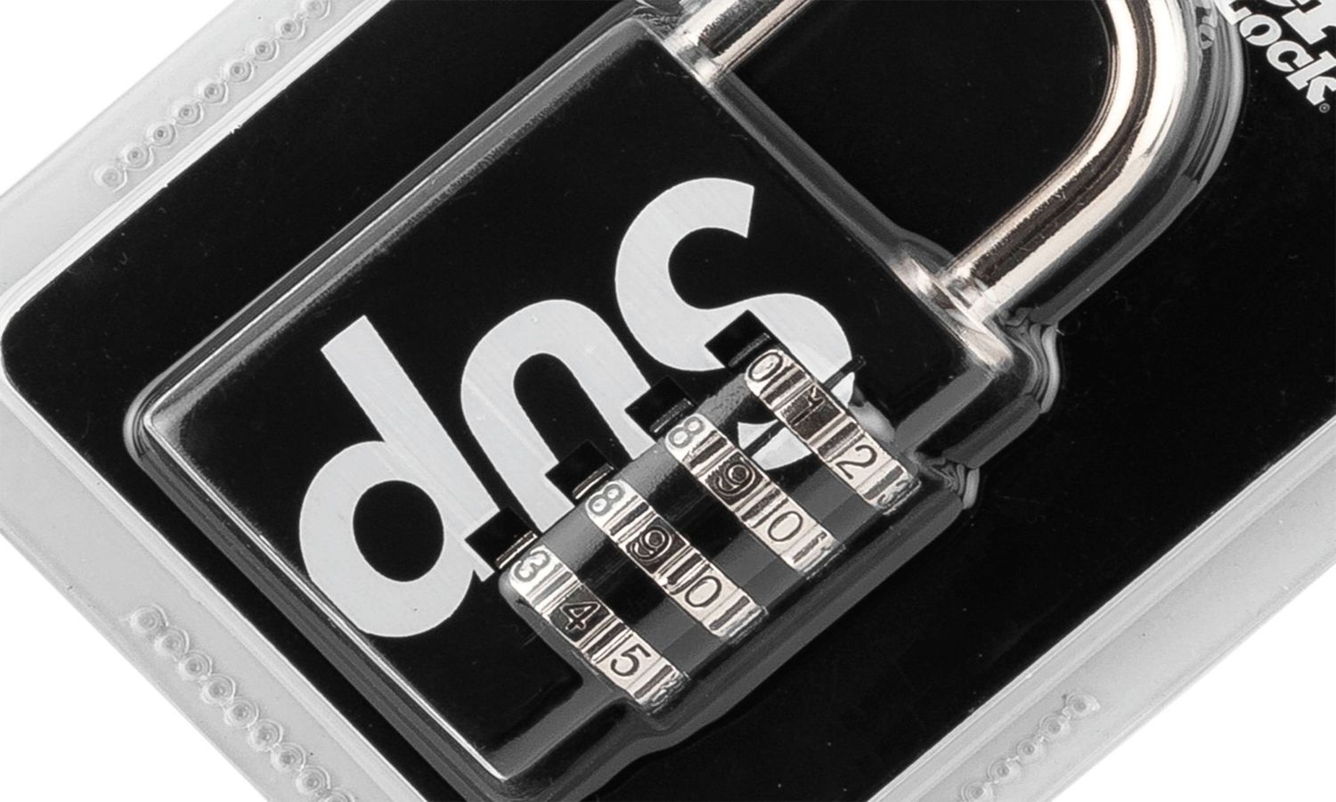 Supreme Masterlock Numeric Lock Black