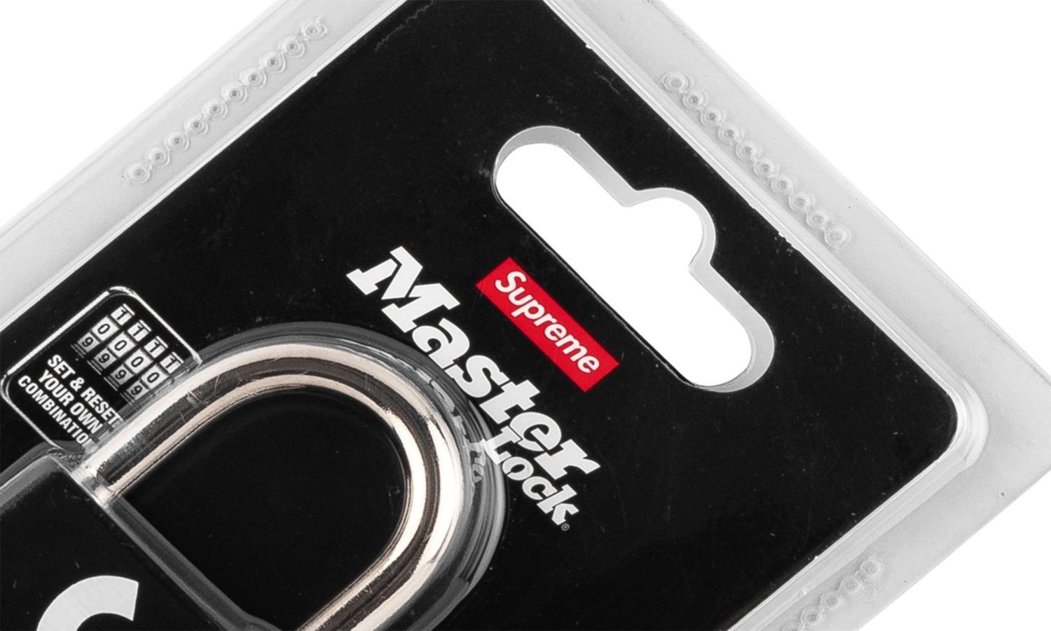Supreme Masterlock Numeric Lock Black