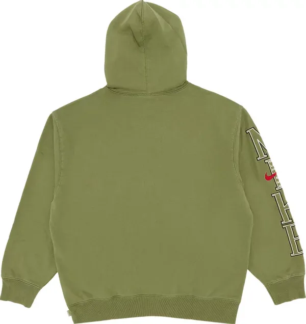 Supreme x Nike Hoodie SS24 Olive