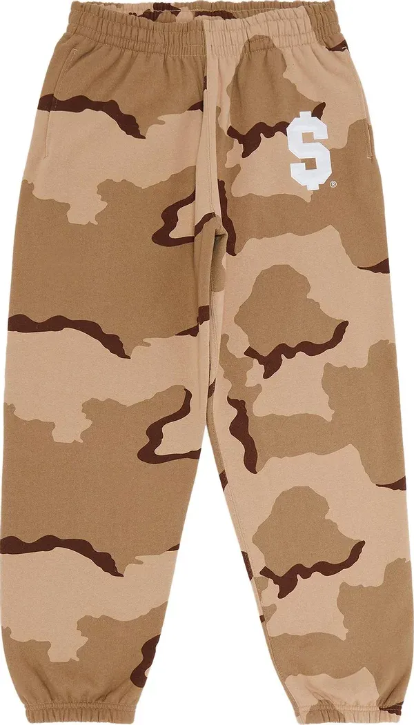 Supreme $ Sweatpant Desert Camo