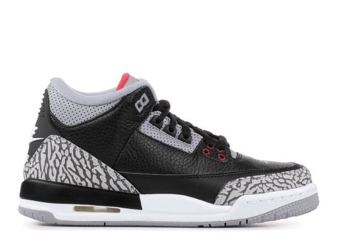 Jordan 3 Black Cement (GS) (2018)