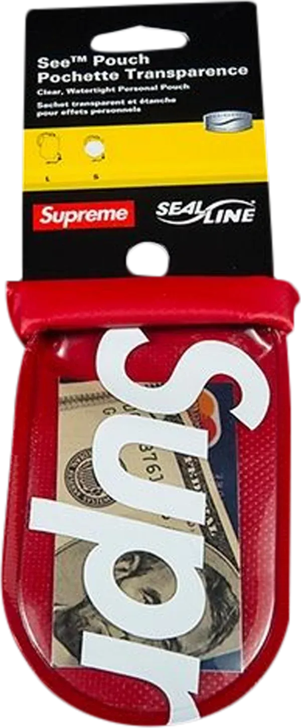 Supreme SealLine See Pouch Small Red
