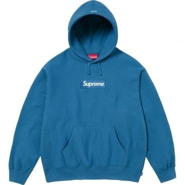 Supreme Box Logo (Bogo) Hoodie Blue 2023
