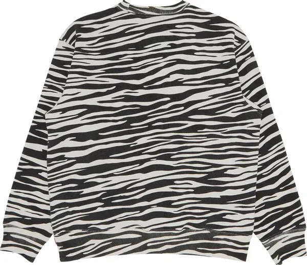 Supreme Box Logo (BOGO) Crewneck Zebra