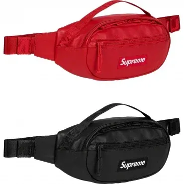 Supreme Leather Waist Bag (FW23)