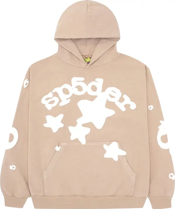 Sp5der Hoodie Beluga Sand