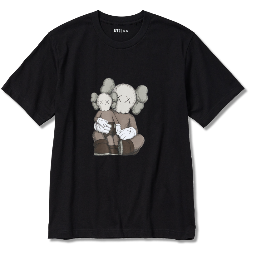 Kaws Tee Bestfriend Black