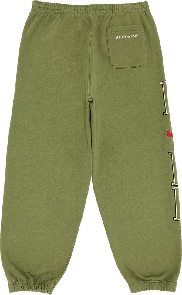 Supreme Nike Sweatpants Olive