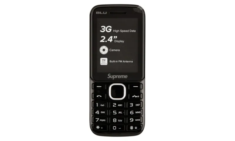 Supreme BLU Burner Phone Black