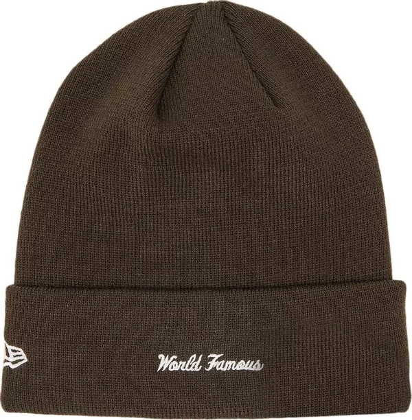 Supreme Box Logo Beanie Brown/Red