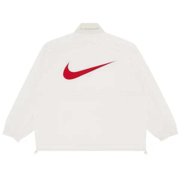 Supreme Nike Ripstop Pullover White