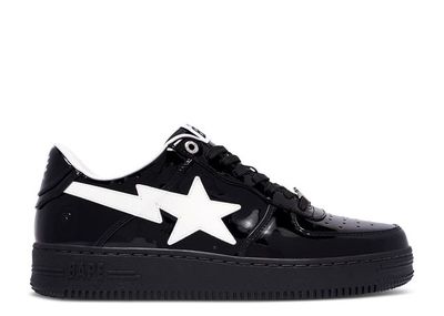 BapeSTA Black White Swoosh