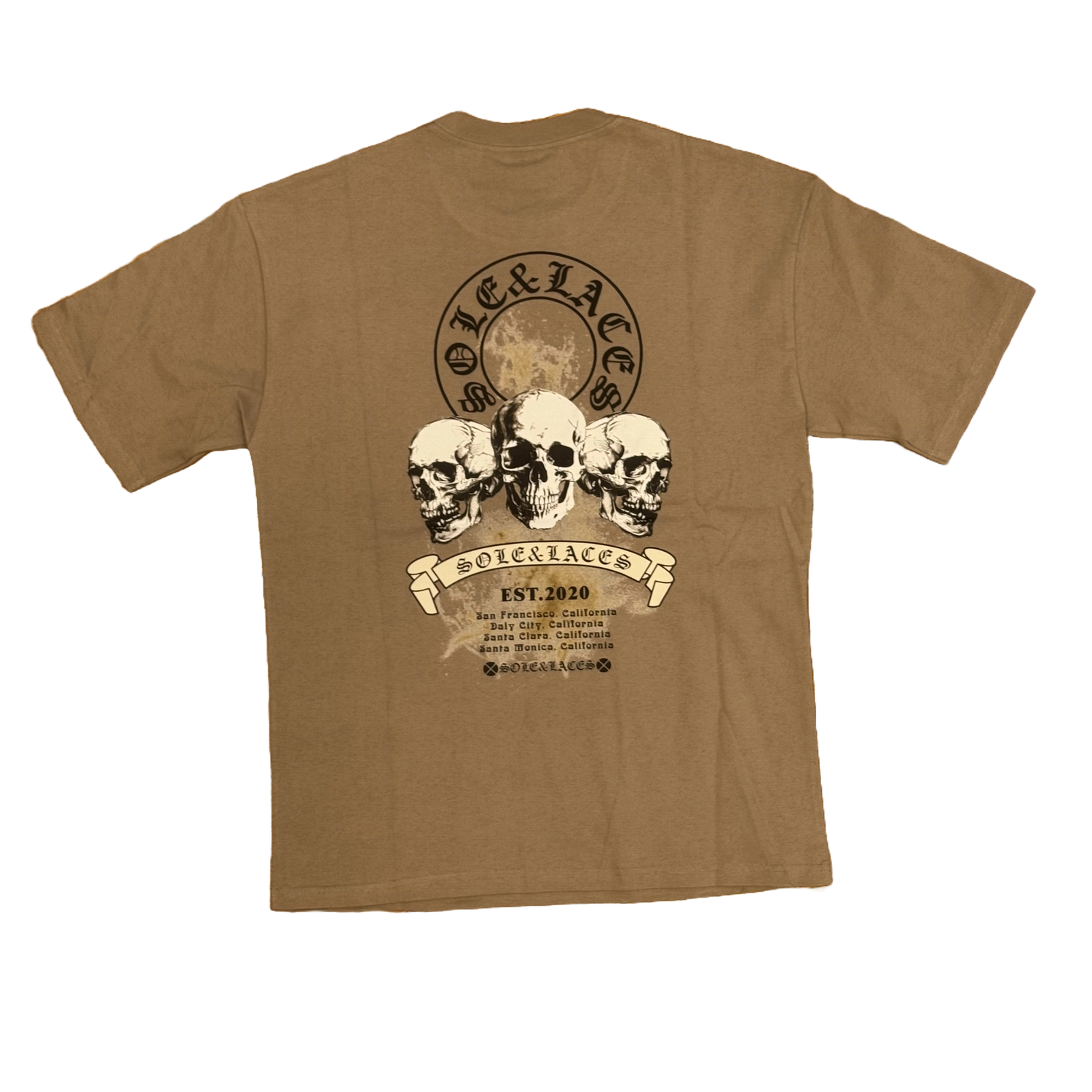 S&amp;L Triple Skull Tee 