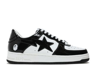 BapeSTA Panda Patent Leather
