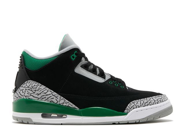 Jordan 3 Pine Green 