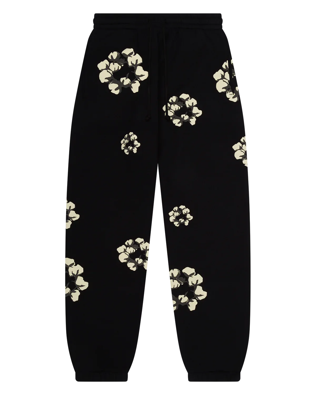 Denim Tears X CPFM Cotton Wreath Sweatpants Black