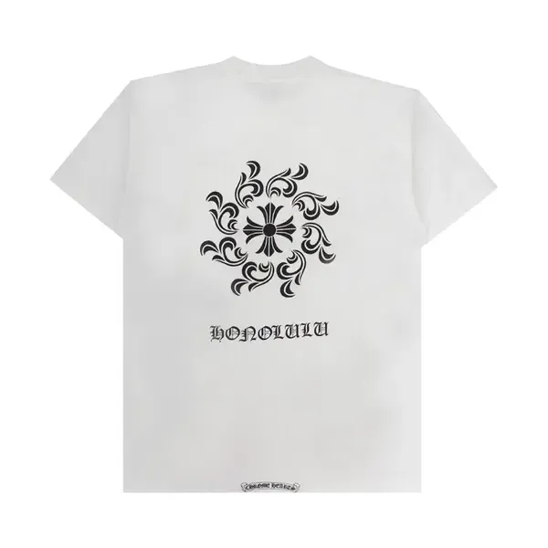 Chrome Hearts Spiral  (Honolulu Exclusive) Tee White