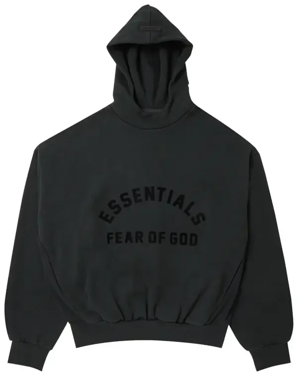 Essentials Jet Black Mockneck