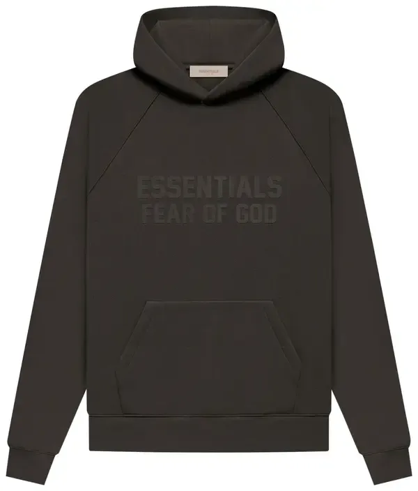 Essentials Off Black Hoodie