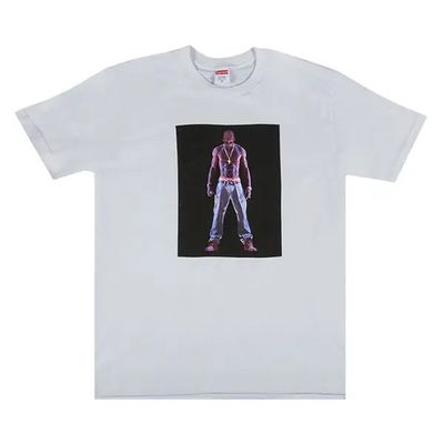 Supreme Tupac Tee White