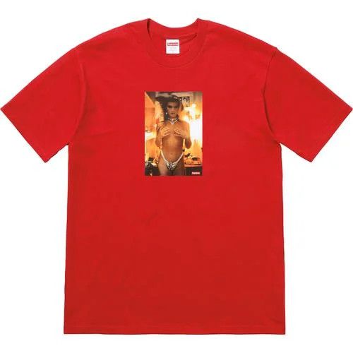 Supreme Goldin Kim Tee Red