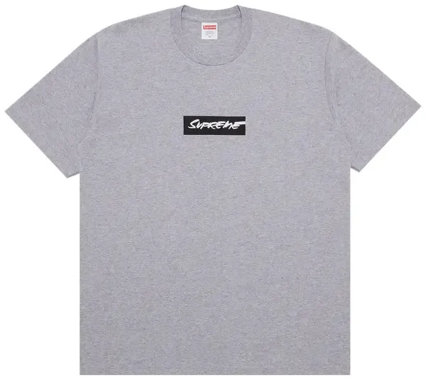Supreme Futura Box Logo (BOGO) Tee Grey