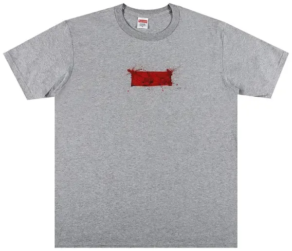 Supreme Ralph Steadman Box Logo (BOGO) Tee Grey