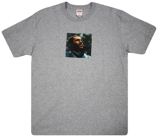 Supreme Marvin Gaye Tee Grey 