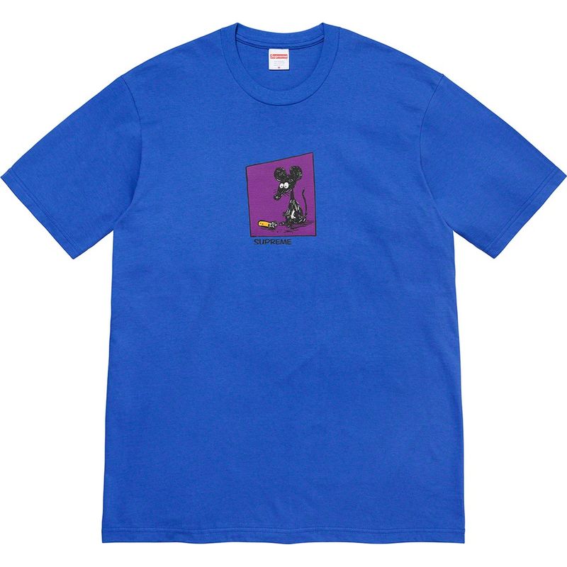 Supreme Mouse Tee Royal Blue