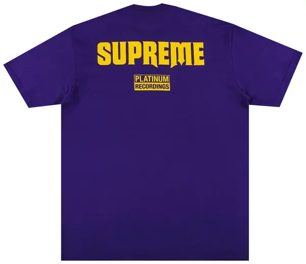 Supreme Still Talking Tee Purple