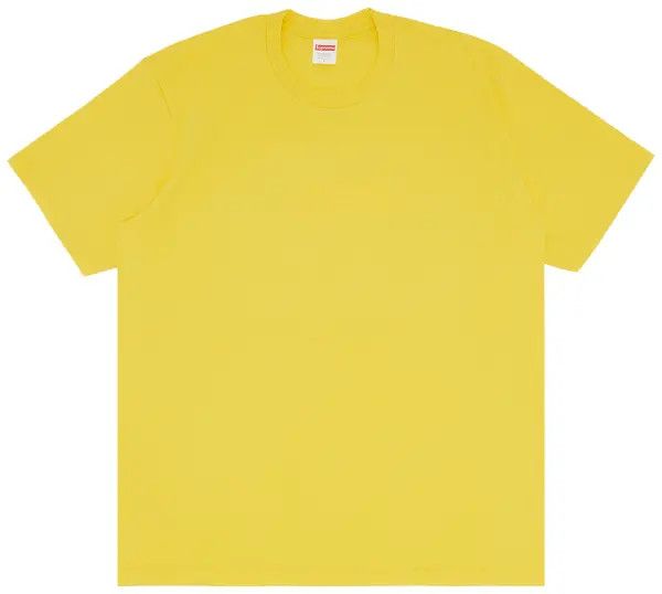 Supreme Tonal Box Logo (BOGO) Tee Yellow