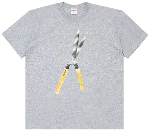 Supreme Shears Tee Grey