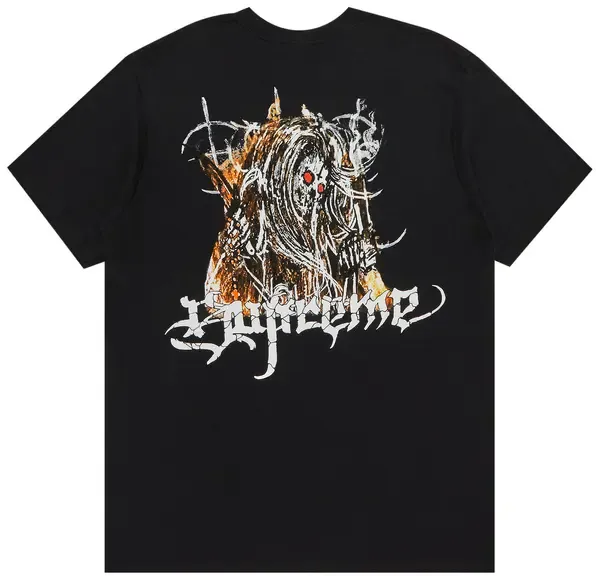 Supreme Satan Tee Black
