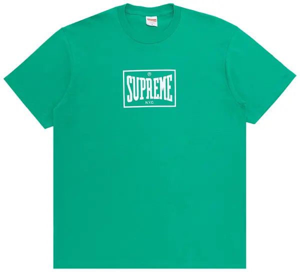 Supreme Warm Up Tee Green 