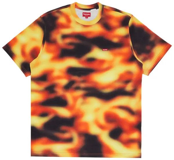  Supreme Small Box Logo  (BOGO) Tee Flames