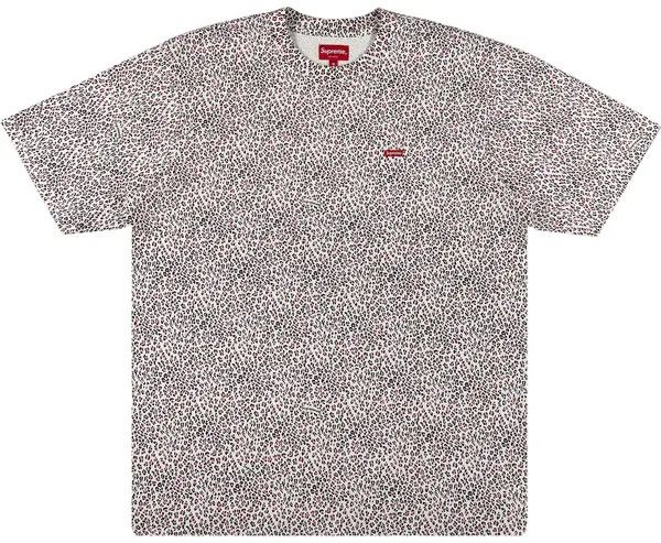 Supreme Small Box Logo (BOGO) Tee Pink Leopard