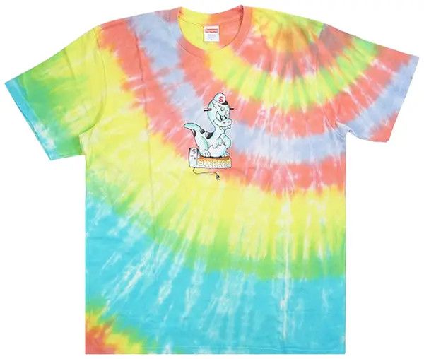 Supreme Dinosaur Tee Tie Dye