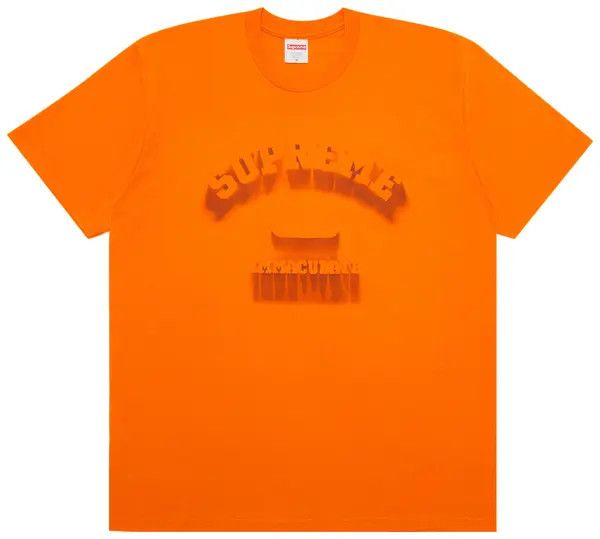 Supreme Shadow Tee Orange